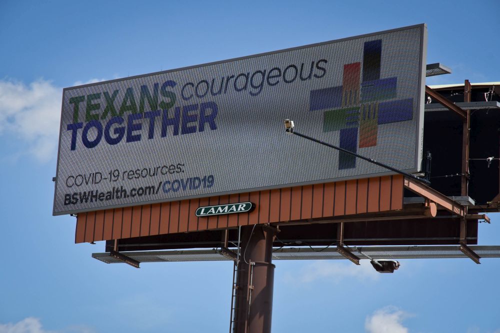 Encouraging signs: Texans courageous together